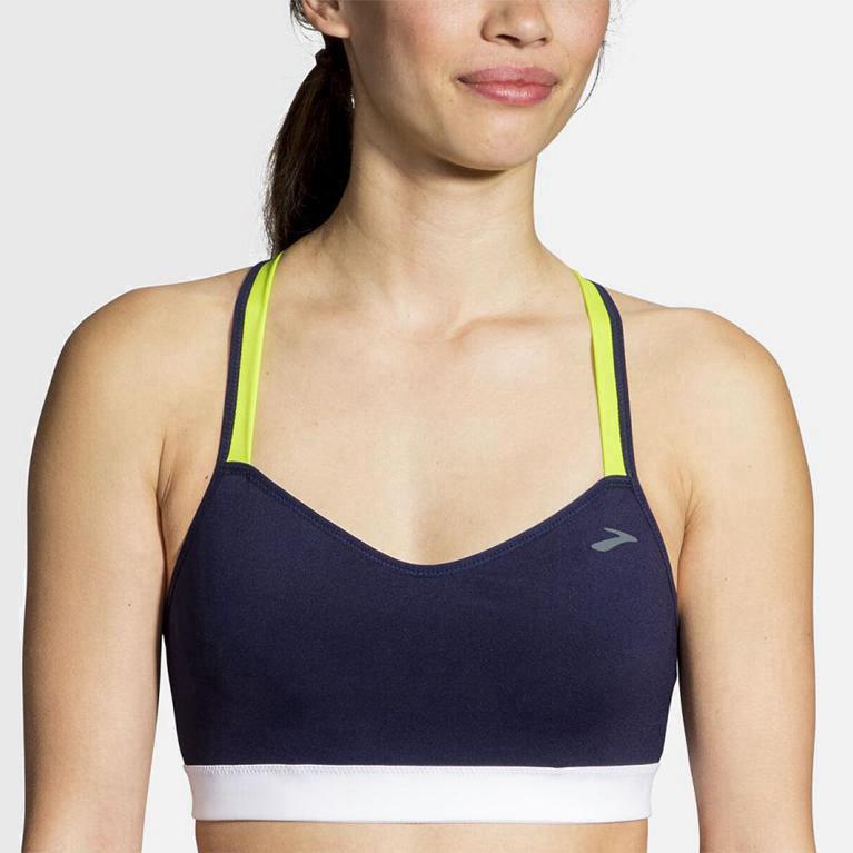 Brooks Uprise Crossback - Run Bra Mujer - Azules (YC5347629)